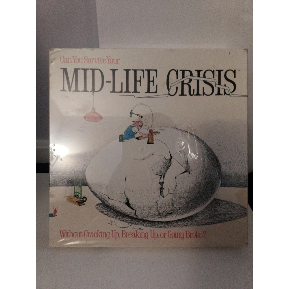 NEW SEALED! Mid Life Crisis Board Game Complete Vintage 1982 ~NIB RARE!